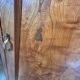 Elm burl cabinet