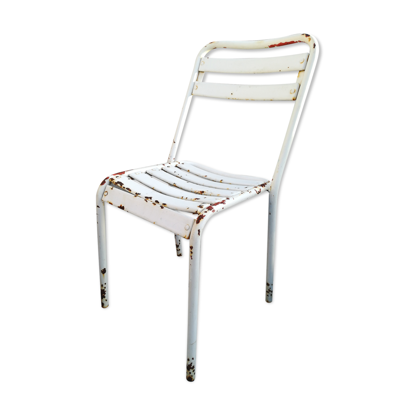 Chaise en metal Tolix