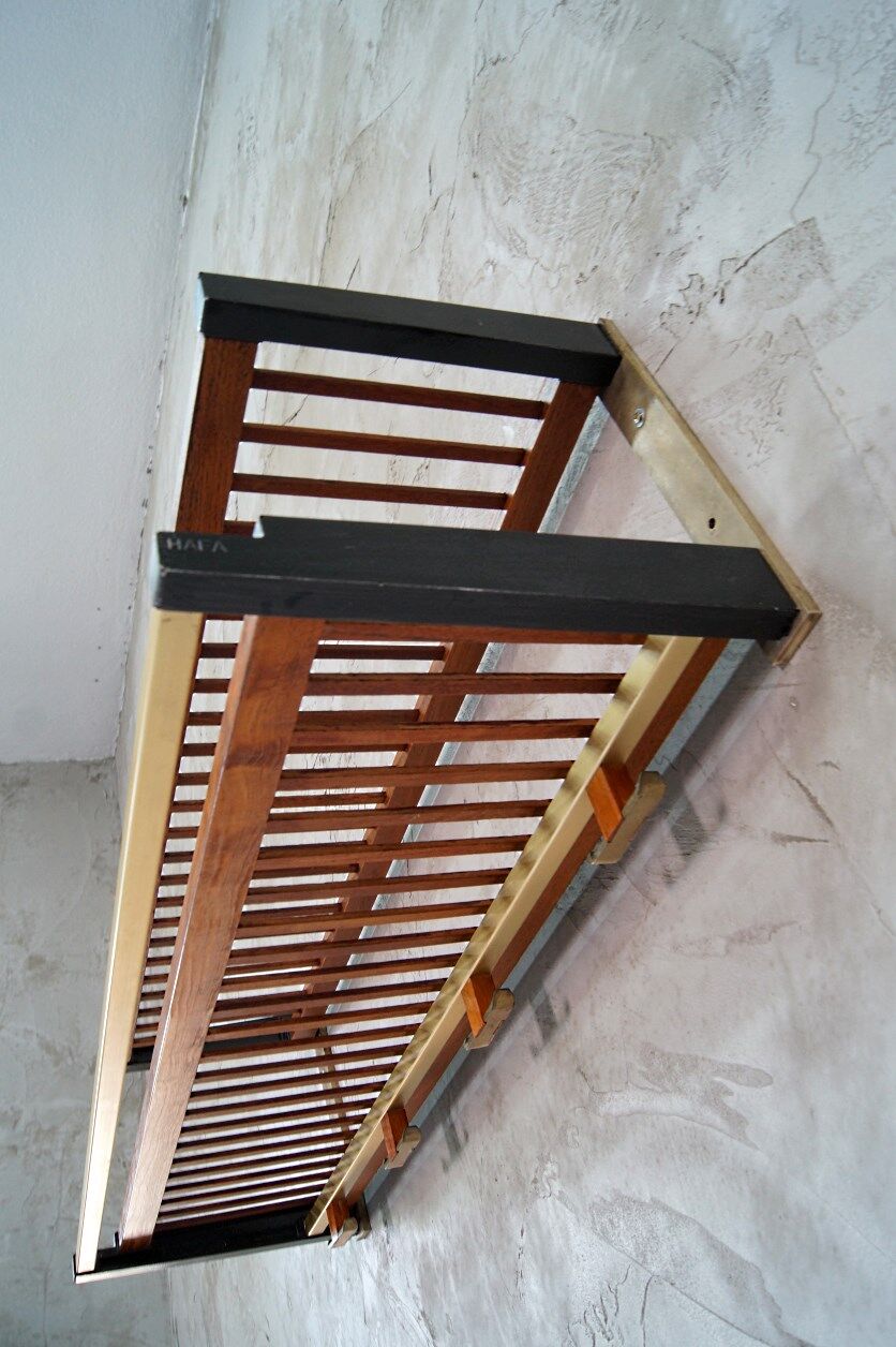 Mid-Century teak coatrack from Hafa, 1970