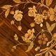 Marquetry system table, louis xvi style – 2nd half of the 19th century
