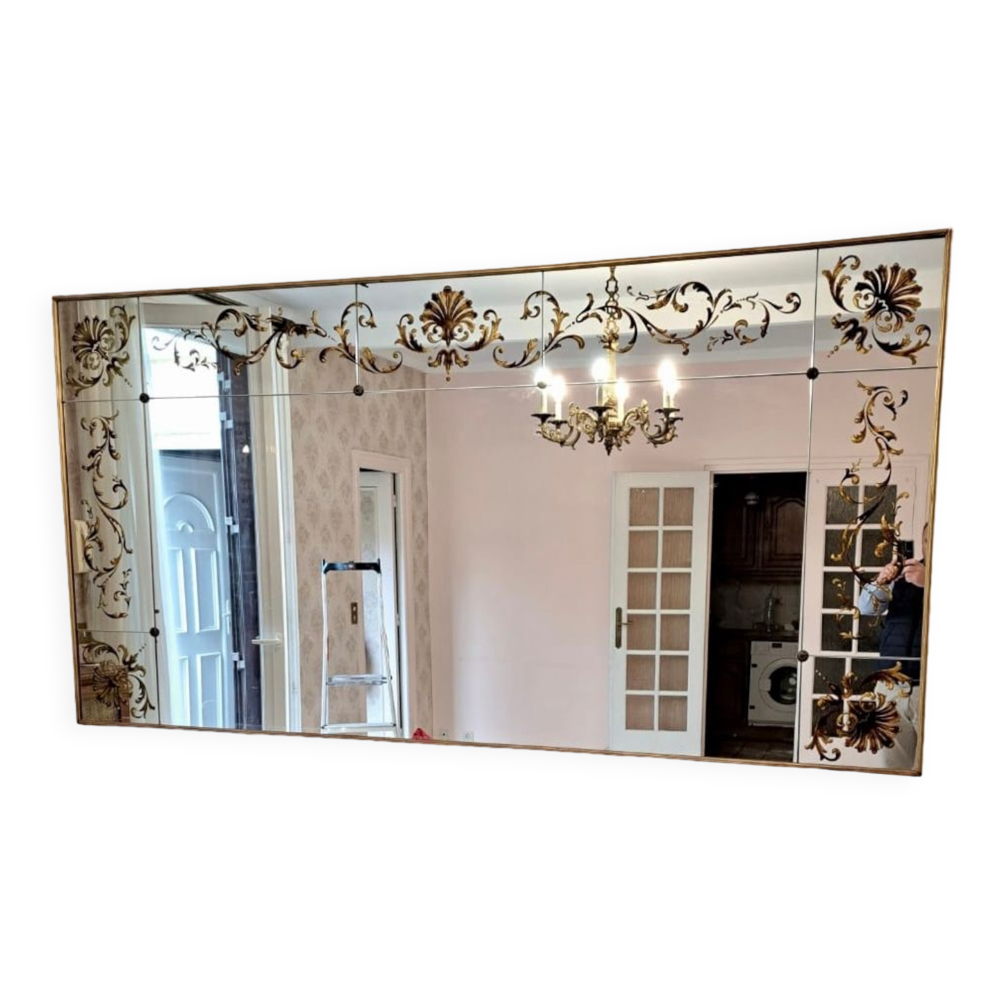 Bistro mirror 236x120cm