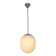 Vintage school lamp with frosted white glass shade, 1950s.