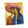 Portrait of a Mexican couple signed Anibal