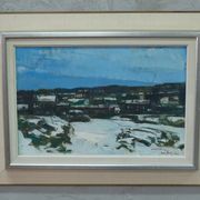Gunnar Herman Berglund (1906-1992), Swedish Modern Painting, 1960s, Oil on Canvas