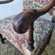 Grand fauteuil "Os de Mouton" — Style Louis XIII, fin XIXe siècle