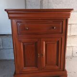 Louis Philippe style cherry wood TV cabinet