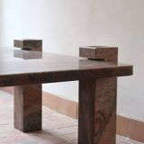 Grande table basse granite