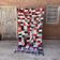 Tapis Marocain Boucherouite coloré - 120 x 216 cm