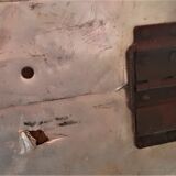 Vintage officer's trunk case