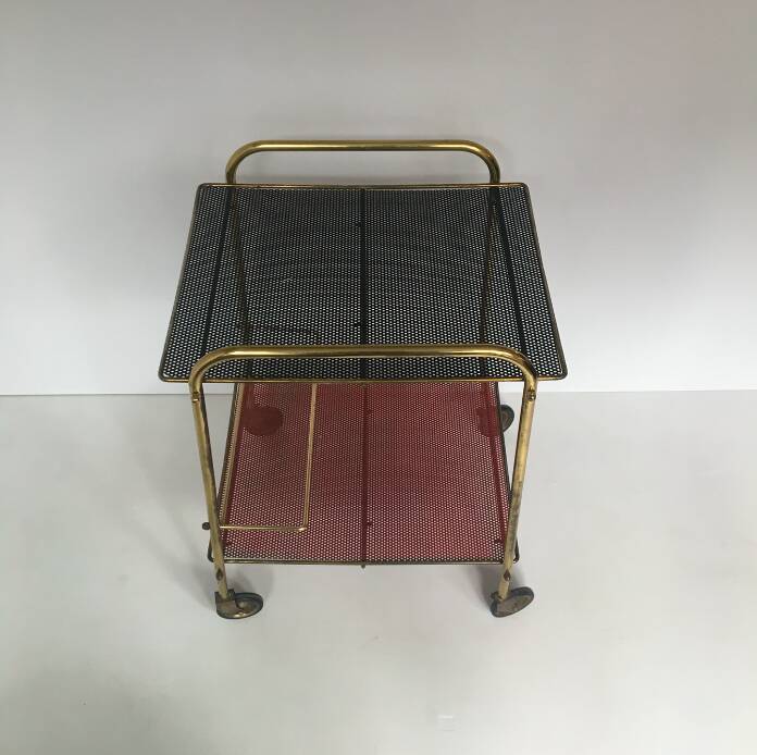 Tubular metal trolley from the 1950s