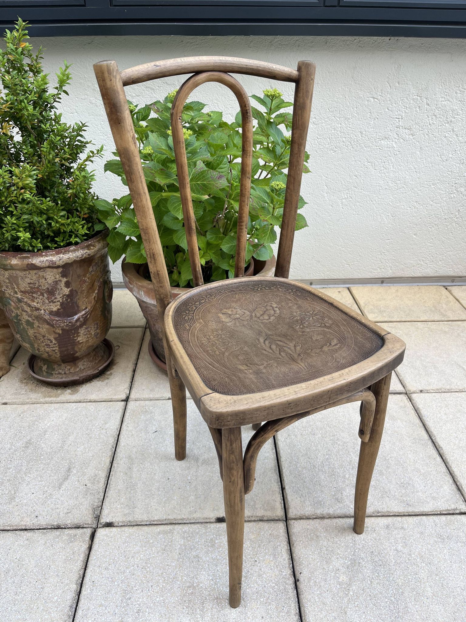 Bistro chair 1900 poppy seat