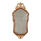 Neoclassical antique mirror in walnut, Italy, 18th century.