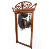 Art Nouveau mirror, France, ca. 1920.