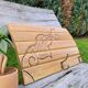 Art Deco wall rack