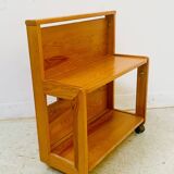 20th century folding coffee table in solid fir