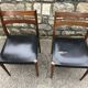 Paire de chaises scandinaves