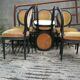 Series of 6 LXVI style chairs
