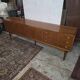 Scandinavian teak enfilade from the 1960s / 222cm in length.