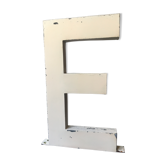 Old sign letter e 40 cm vintage