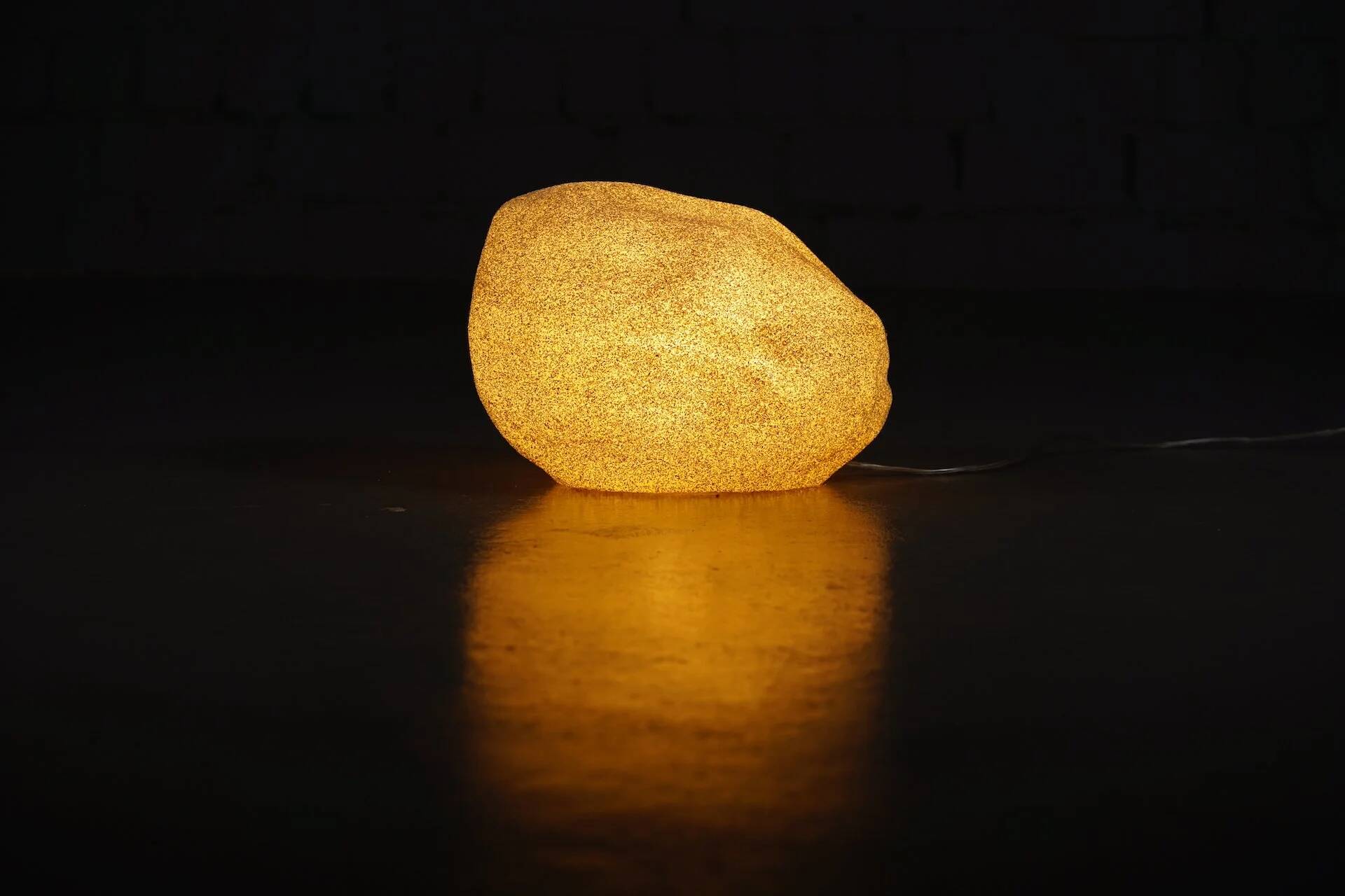 Moon Rock Lamp by Andre Cazenave for Singleton