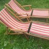 Pair of Chilean chairs.
