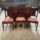 Set of three antique chairs in perfect condition.