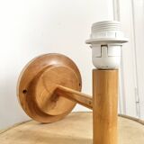 Wooden wall light Italy IMT 80s