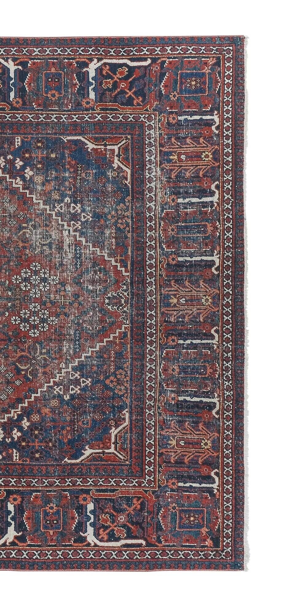 Tapis turc vintage fait main