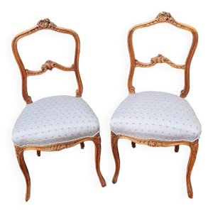 Paire de chaises louis