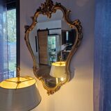 Gilded baroque mirror 98 x 67 cm