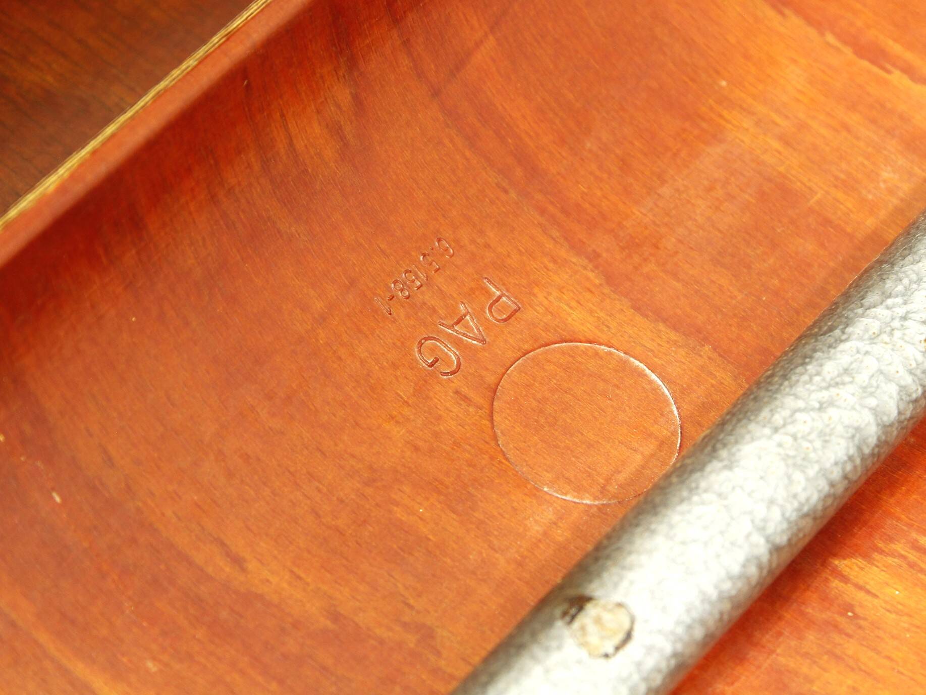 Model 106 Chairs by W. H. Gispen for Delft, 1950s, Set of 6