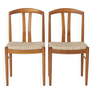 2 des 4 chaises de Carl Ekström pour Albin Johansson & Söner, Suède, années 1960 - Set de 4