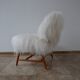 Alf Svensson 'TeVe' Sheepskin Shearling Lounge Chair