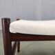 Danish Rosewood Ottoman by Spottrup, 1960s