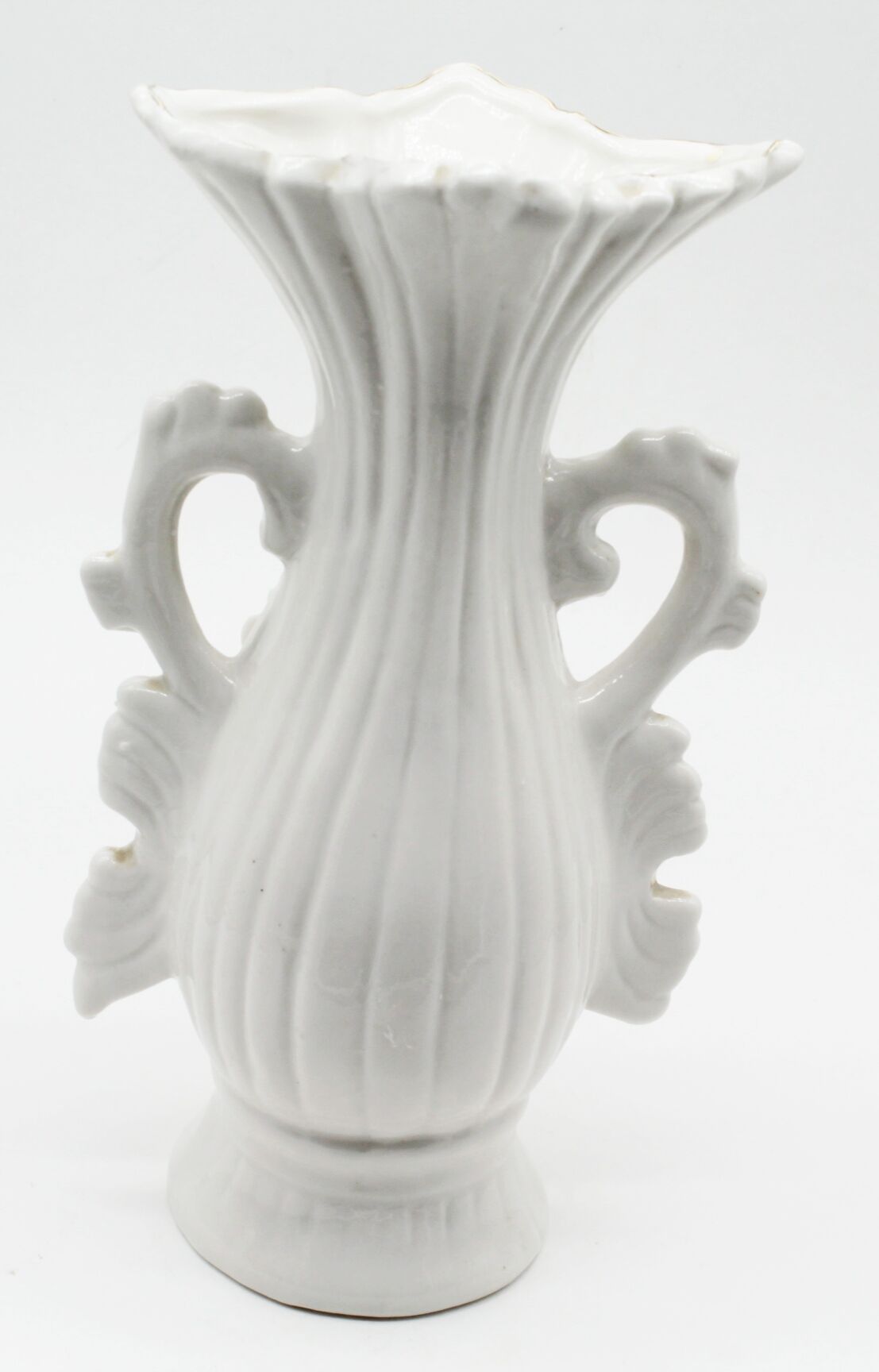 Ceramic vase flowers