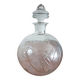 Carafe en verre gravé