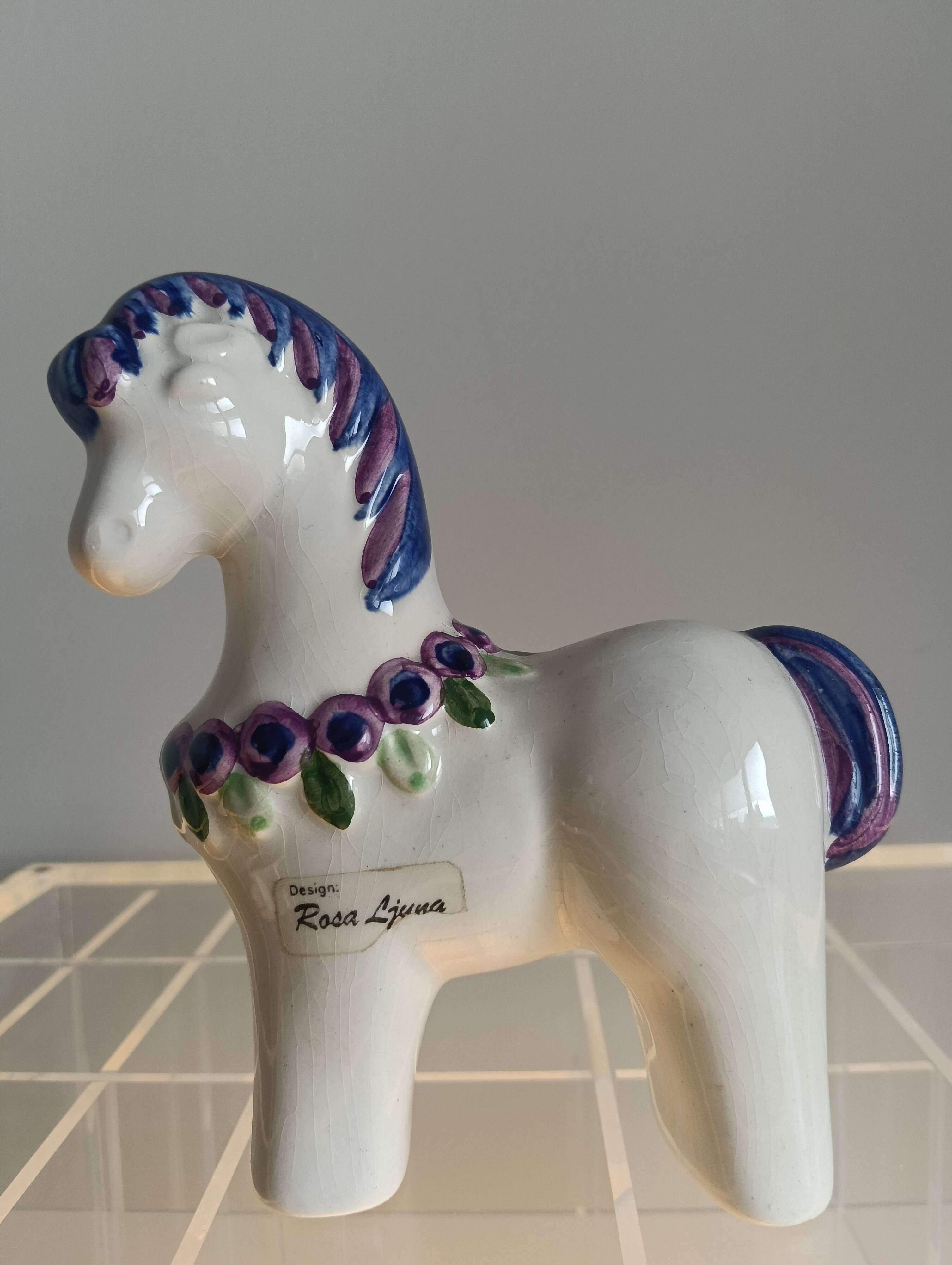 Ceramiek paard Rosa Ljuna Design