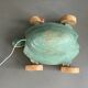 Wooden pull-along toy turtle Longeville
