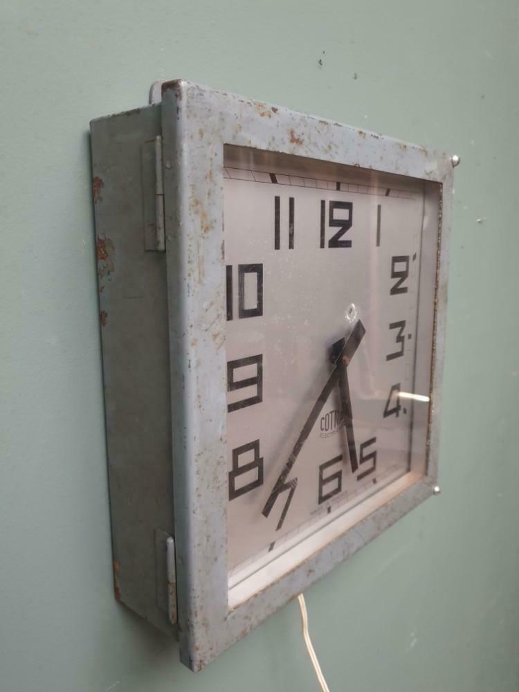 Horloge murale industrielle vintage Cotna Versailles