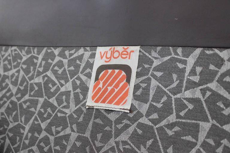 Czech Brown Leather Sofa, 1970s