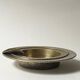 Genuine gilded brass ashtray from the early 20th century.