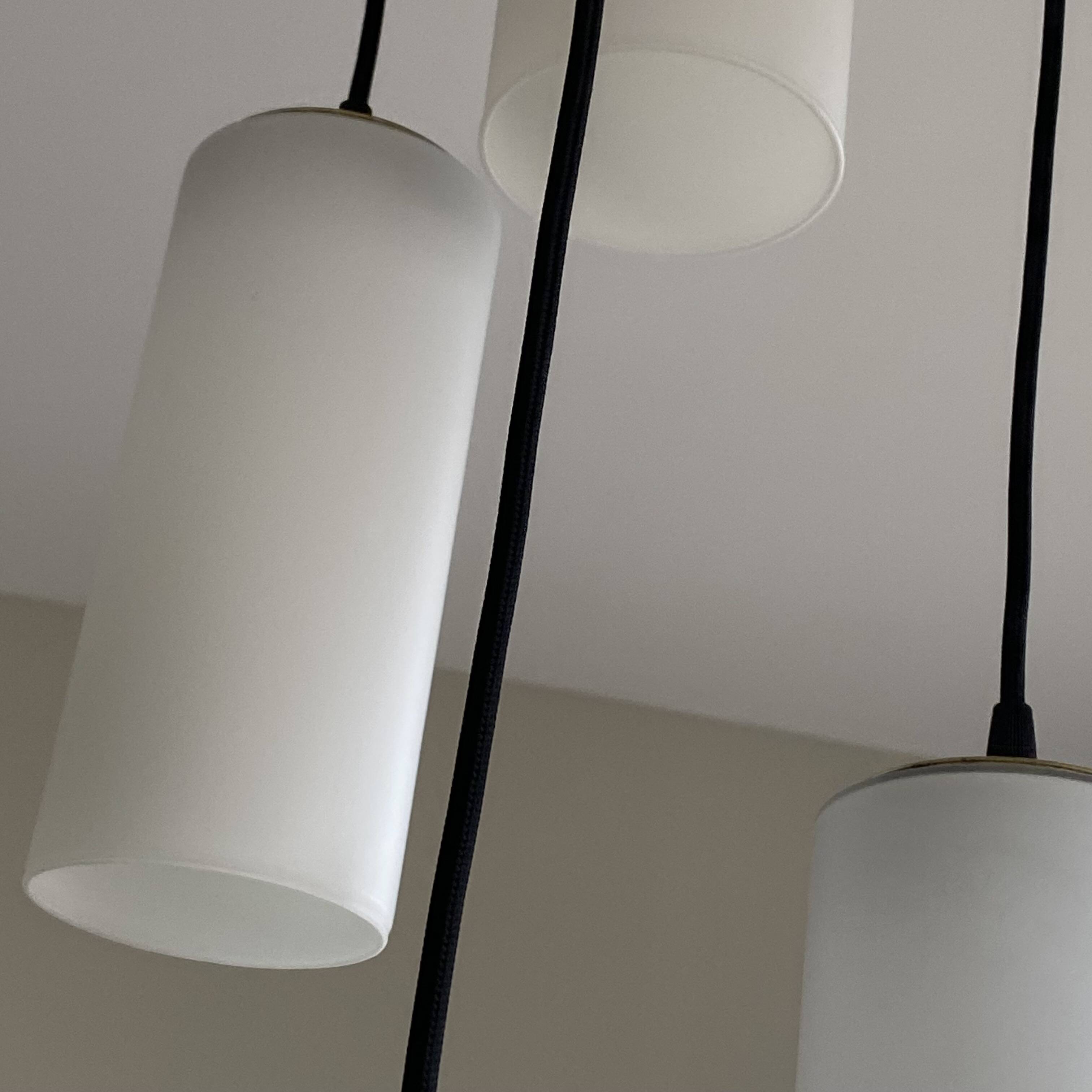 Parscot glass waterfall chandelier pendant