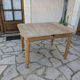 Antique extendable table