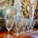Lot de 6 verres à vin verrerie de Doyen