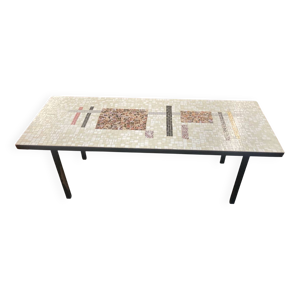 Table basse mosaïque