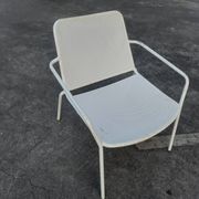 Fauteuil en métal de jardin vintage