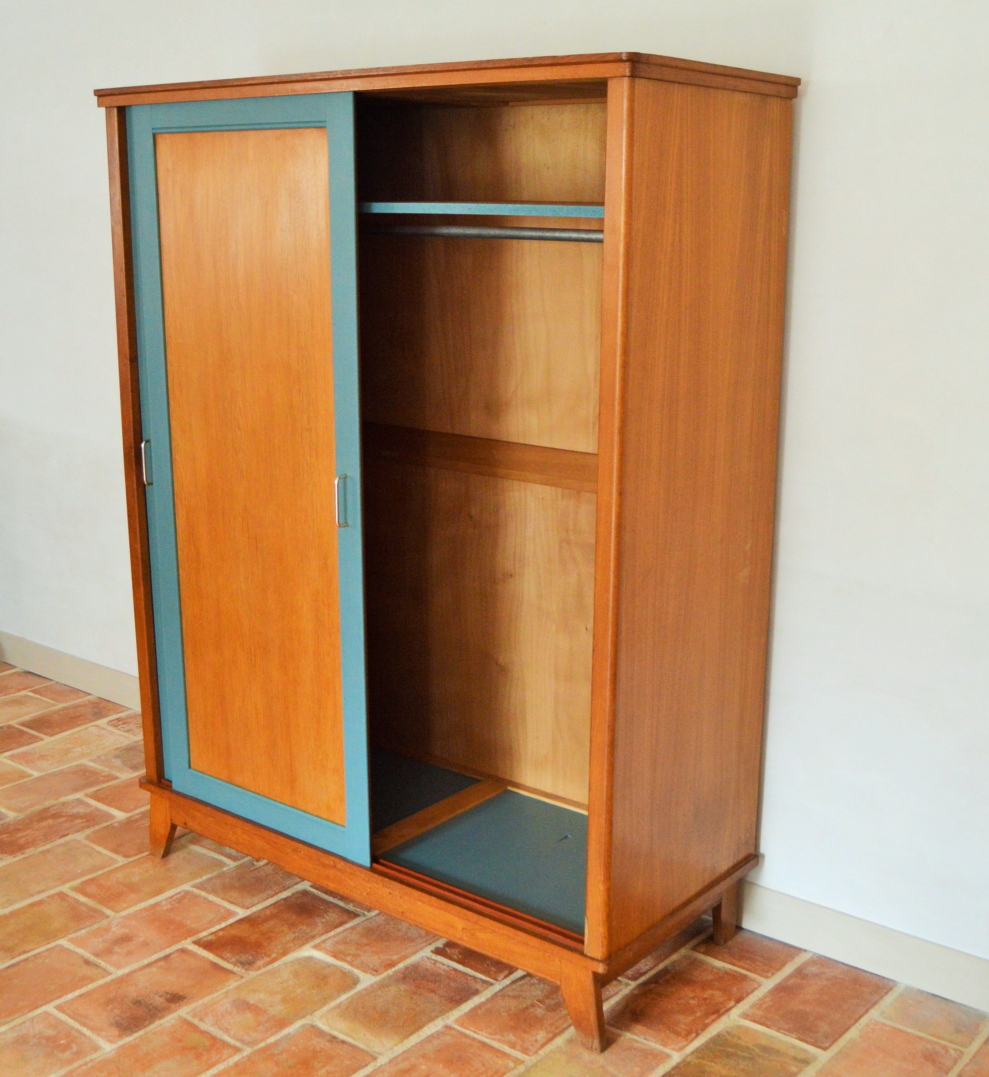 Vintage Scandinavian style wardrobe