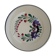 Plate on pedestal in sarreguemines model Rocroi diam 22.5 cm