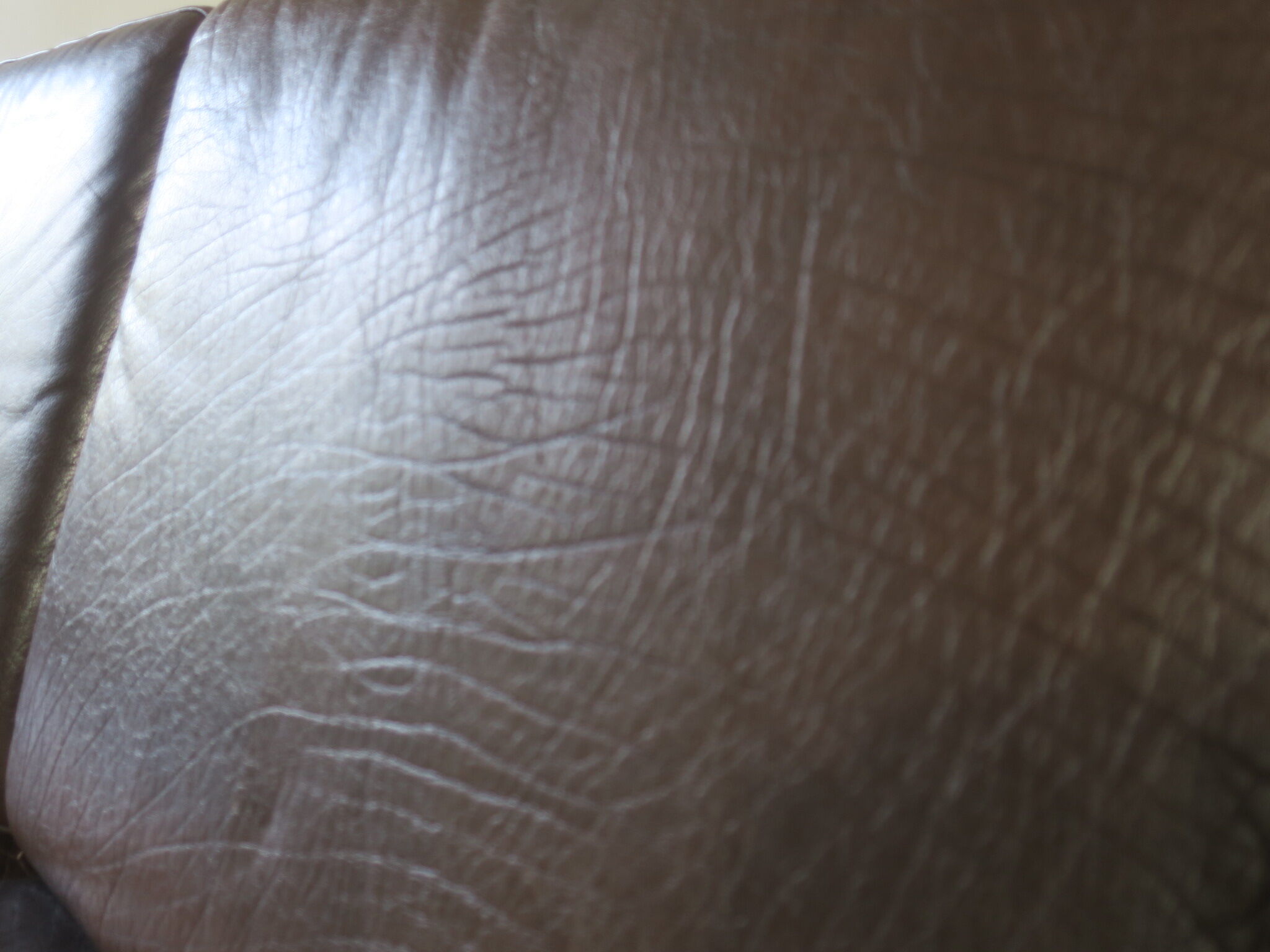 Leather sofa in brown leather from Denmark