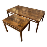 Vintage rosewood coffee tables by rasmus solber for s mobler, 1960